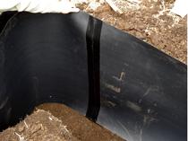 Connection of Root control fabric tape