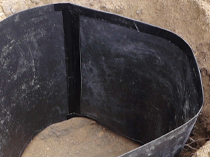 防根テープ接続