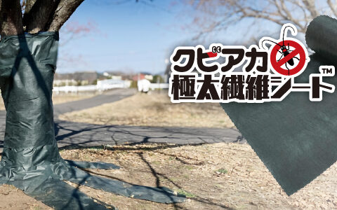 クビアカ極太繊維シート™